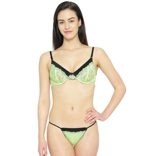 LIME Lingerie Set - Buy Green LIME Lingerie Set Online at Best Prices in  India
