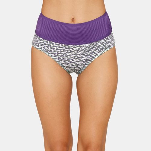 Buy Zivame High Rise Full Coverage Tummy Tucker Hipster Panty (pack Of 2) -  Assorted Online