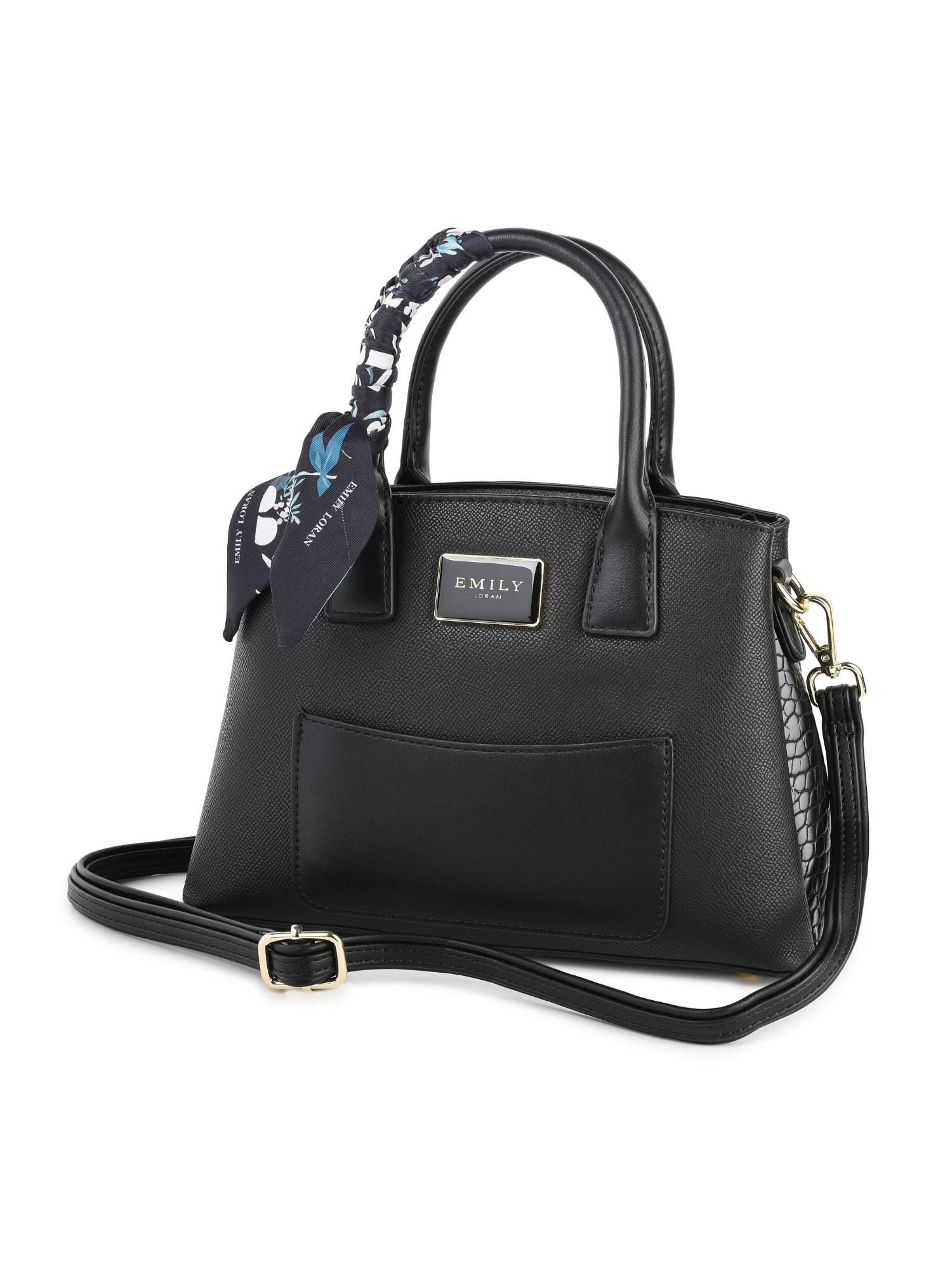 Buy Emily Loran Venice Handbag with Detachable Strap and Pouch