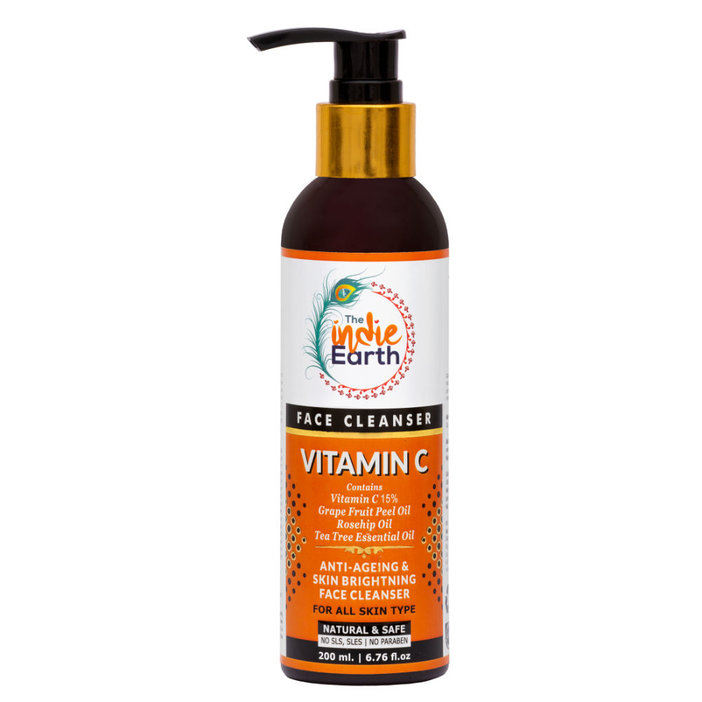 The Indie Earth Vitamin C Face Cleanser