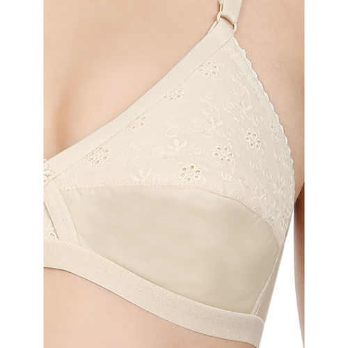 BodyCare Skin Padded Cotton (5530)- 34 Women Full Coverage Bra - Buy Skin  BodyCare Skin Padded Cotton (5530)- 34 Women Full Coverage Bra Online at  Best Prices in India