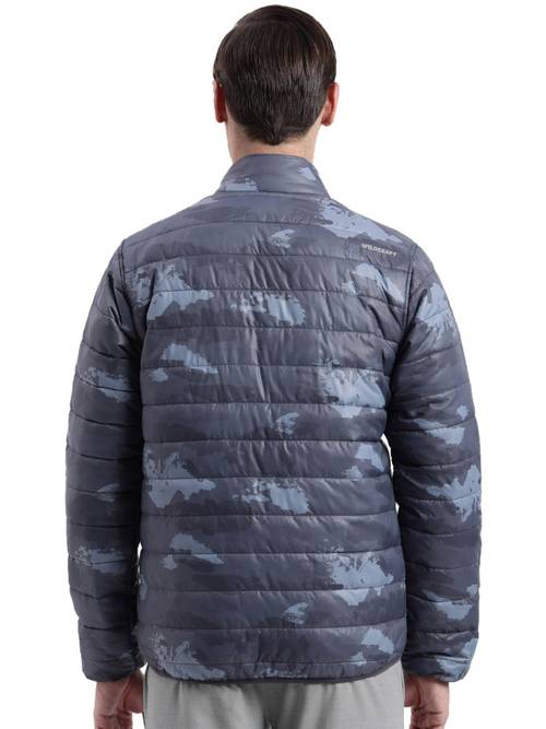 mens navy camouflage jacket
