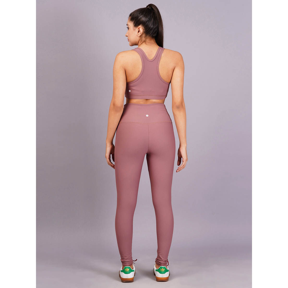 Buy Aesthetic Bodies Ripped Active Wear Gym Pink Sports Bra And Tights 