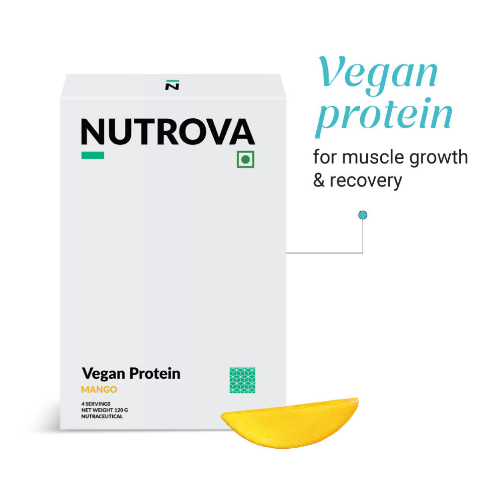 Nutrova Vegan Protein Travel Pack - Mango