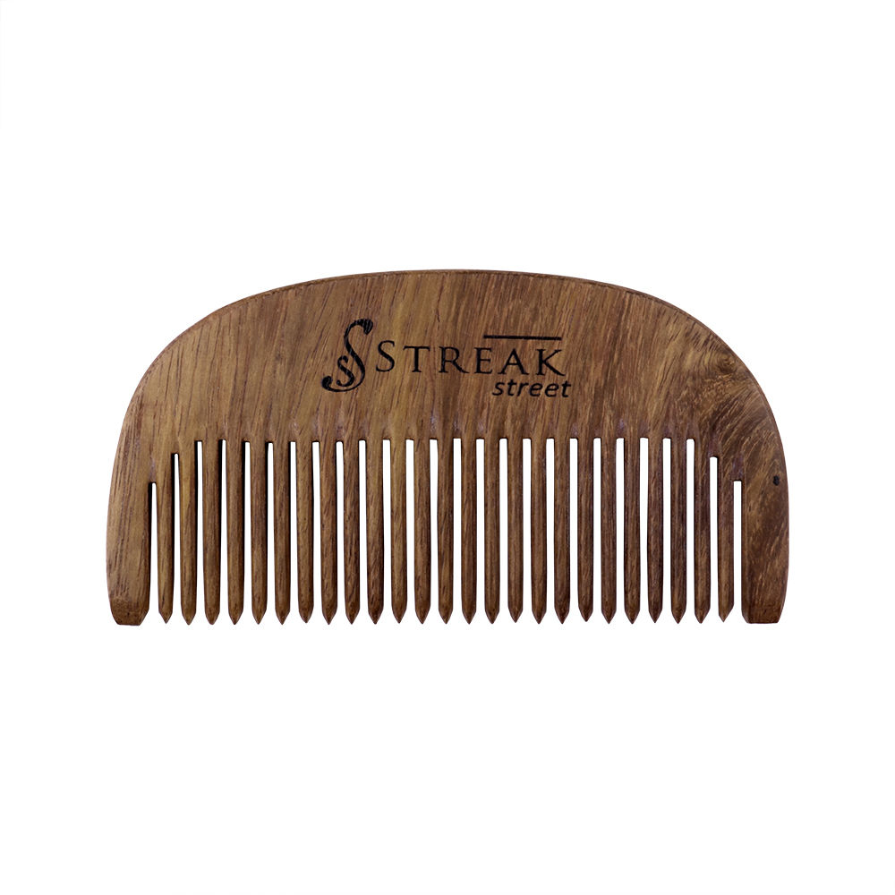 Streak Street Wooden Pocket Comb(sheesham)