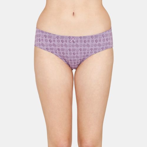 Buy Zivame Low Rise Full Coverage Hipster Panty (Pack of 3