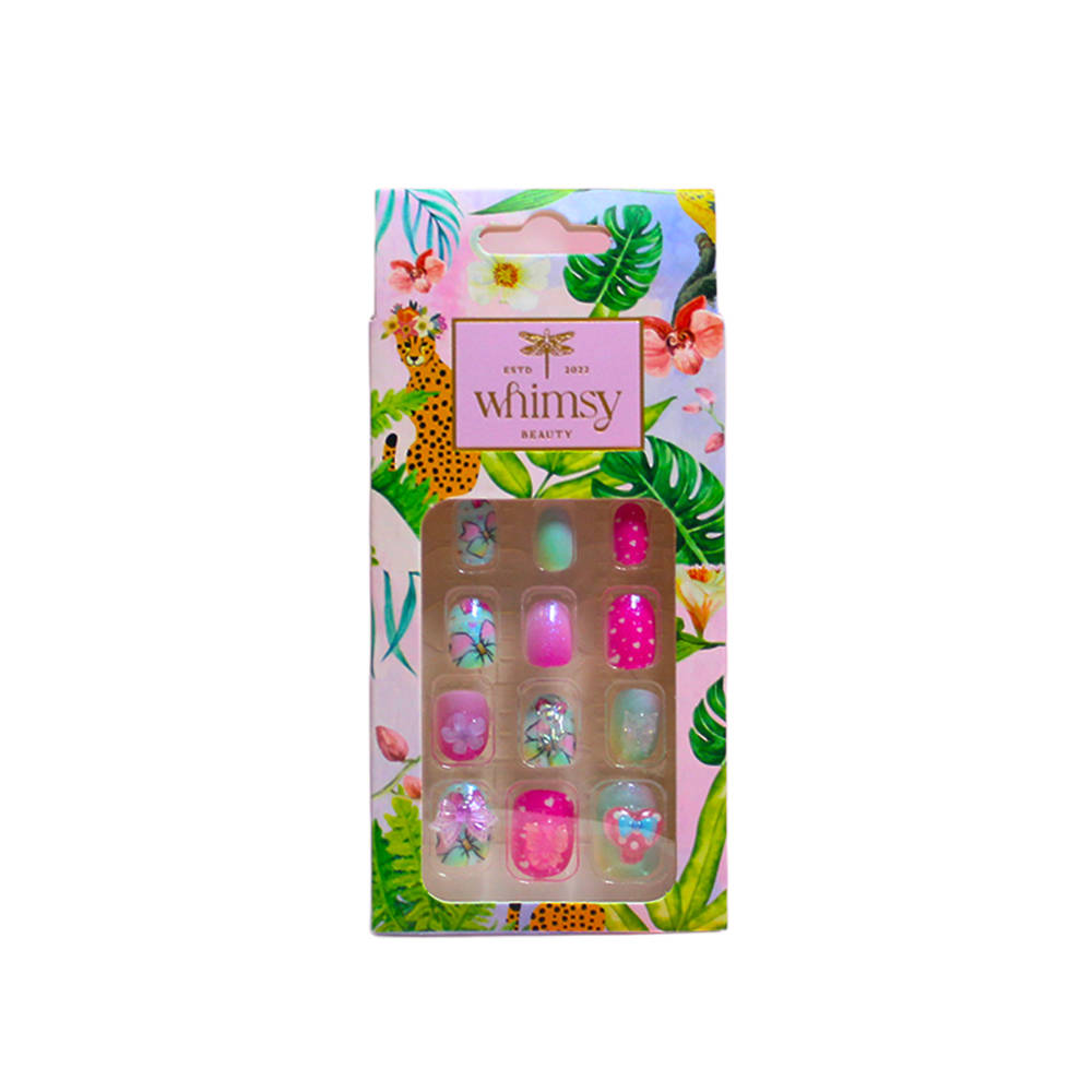 Whimsy Beauty Safe, Quick Fix, Lightweight Press On Nail - Bow
