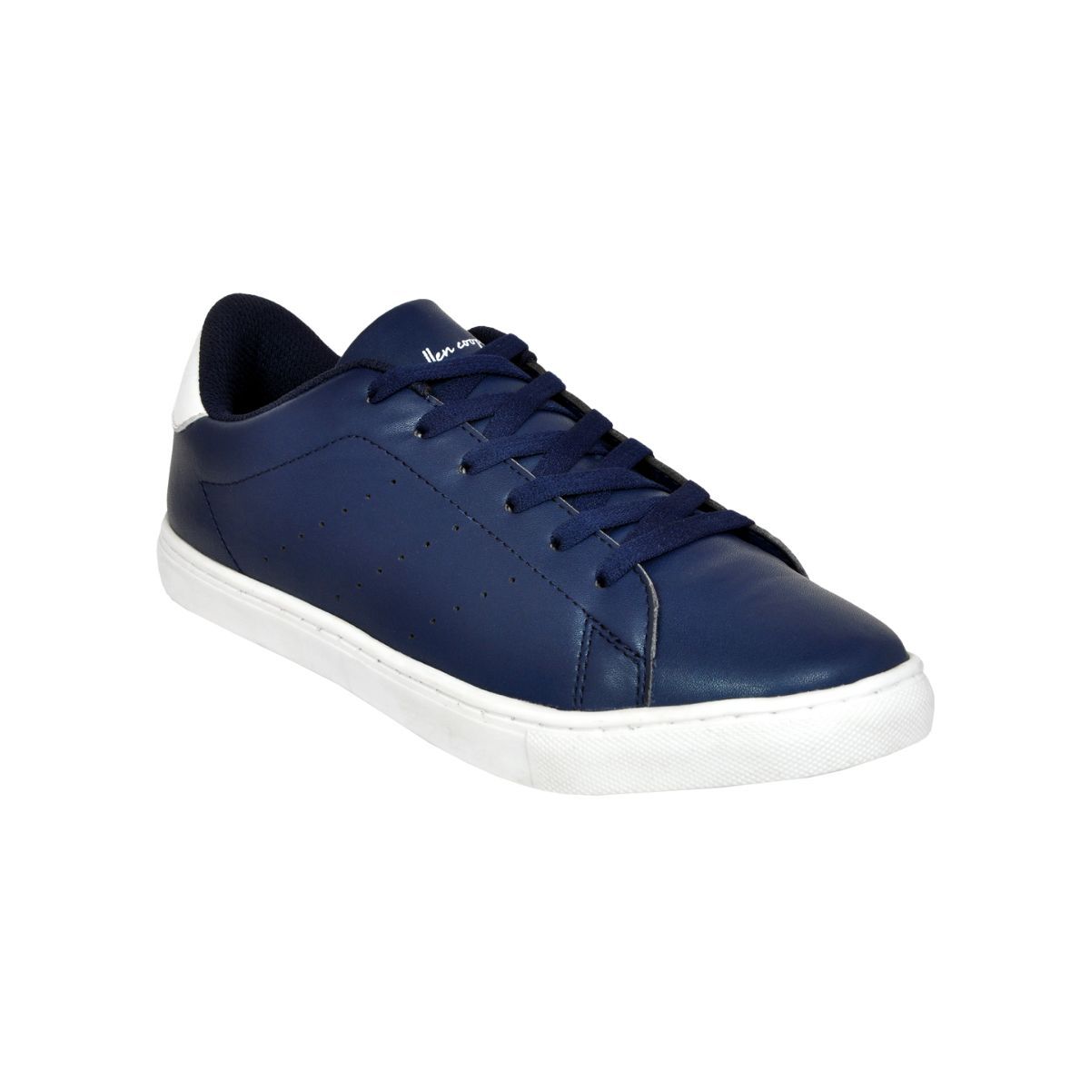 Allen Cooper Navy Blue Sneakers For Men - 6