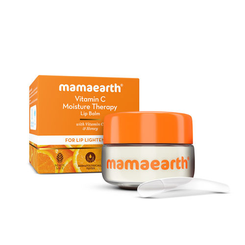 mamaearth vitamin c tinted lip balm Buy Mamaearth Vitamin C Lip Balm SPF 50 with Coconut Oil and Shea Butter  for Brightening Dry Lips Online