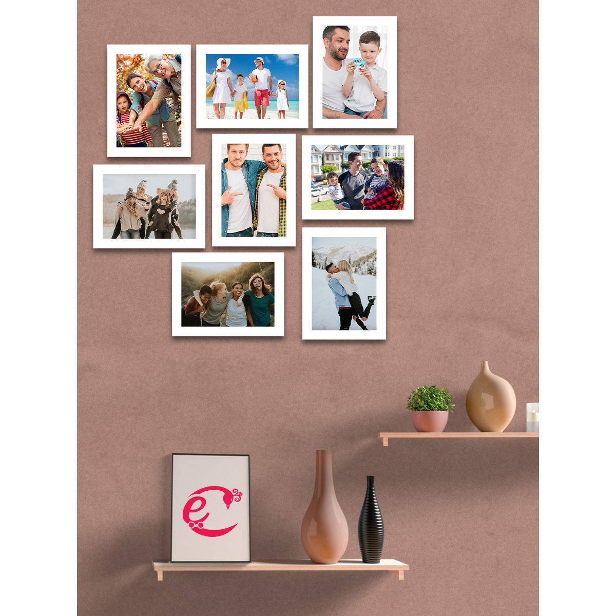 ecraftindia-memory-wall-collage-photo-frame-set-of-8-photo-frames