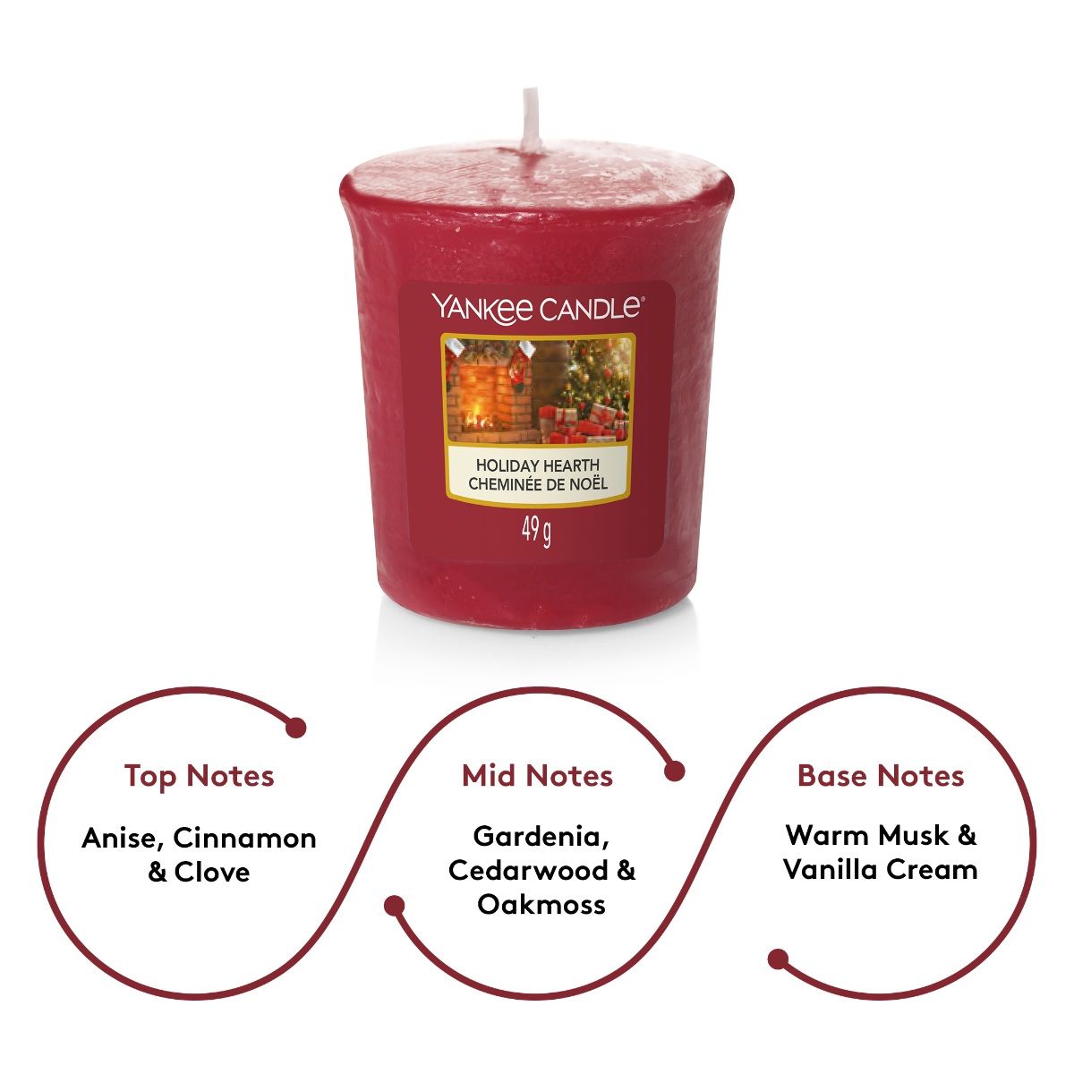 Yankee Candle Original Votive Scented Candle Holiday Hearth Buy