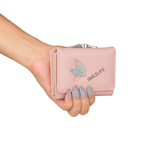 Nfi Essentials Fashion Pu Leather Women'S Mini Clutch Wallet Girls Leaf  Bi-Fold Card Holder (Pink): Buy Nfi Essentials Fashion Pu Leather Women'S  Mini Clutch Wallet Girls Leaf Bi-Fold Card Holder (Pink) Online