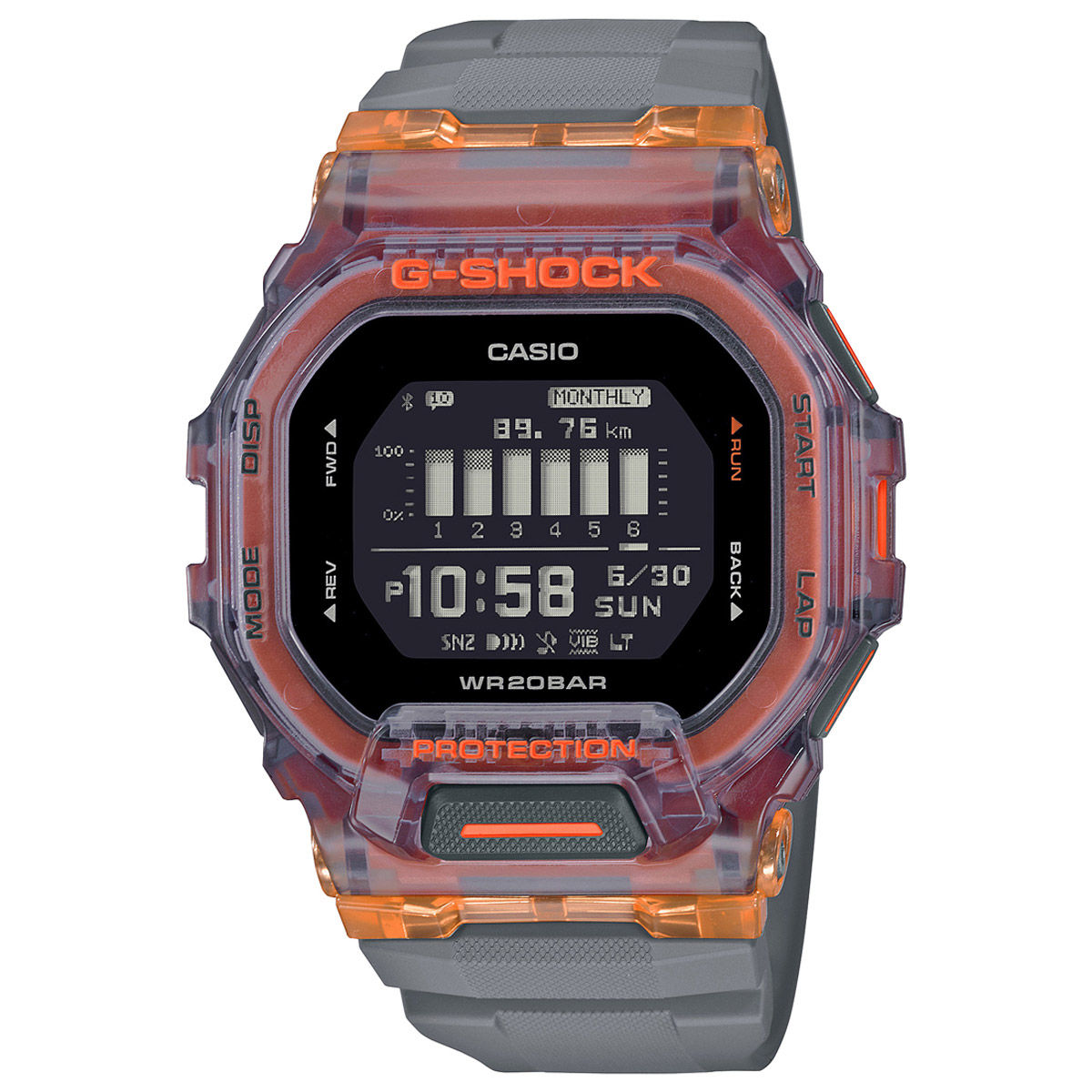 Casio G1195 G Shock Bluetooth Connect Digital Watch For Men GBD 200SM 1A5DR