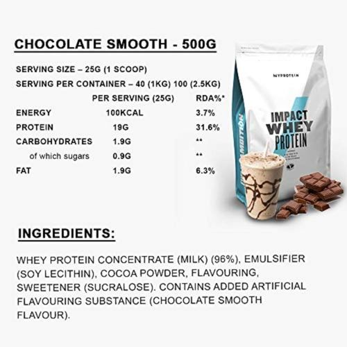 Buy Myprotein Impact Whey Protein Chocolate Smooth Online