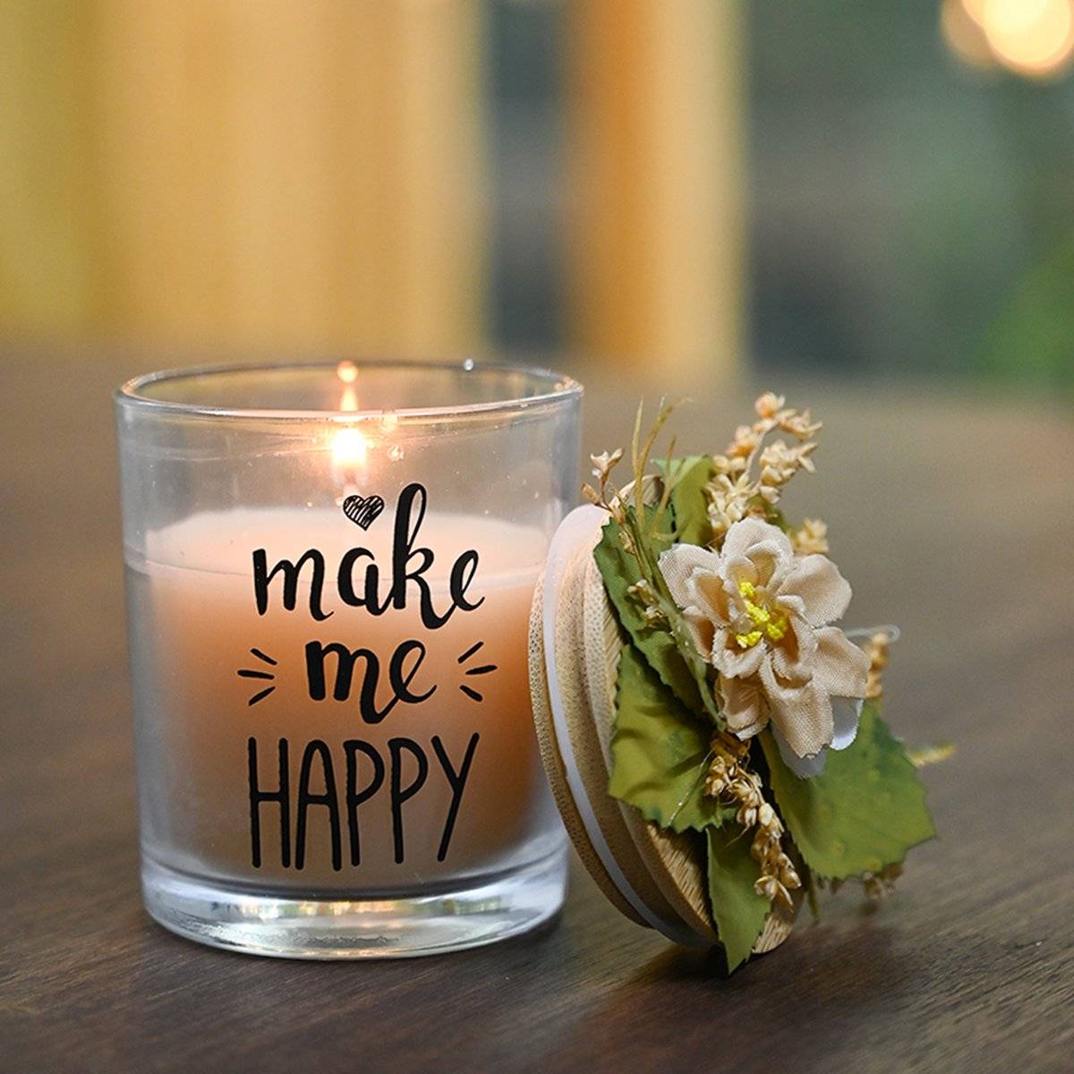 Voncasa Orange Blossom Scented Candle