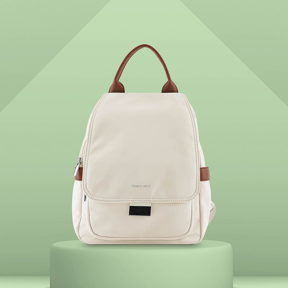 Buy Fastrack White Casual Backpack for Women Online