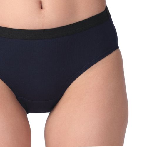 Buy Adira Modal Cotton Panties Womens Underwear Super Soft Cotton - Pack Of  3 - Navy Blue Online