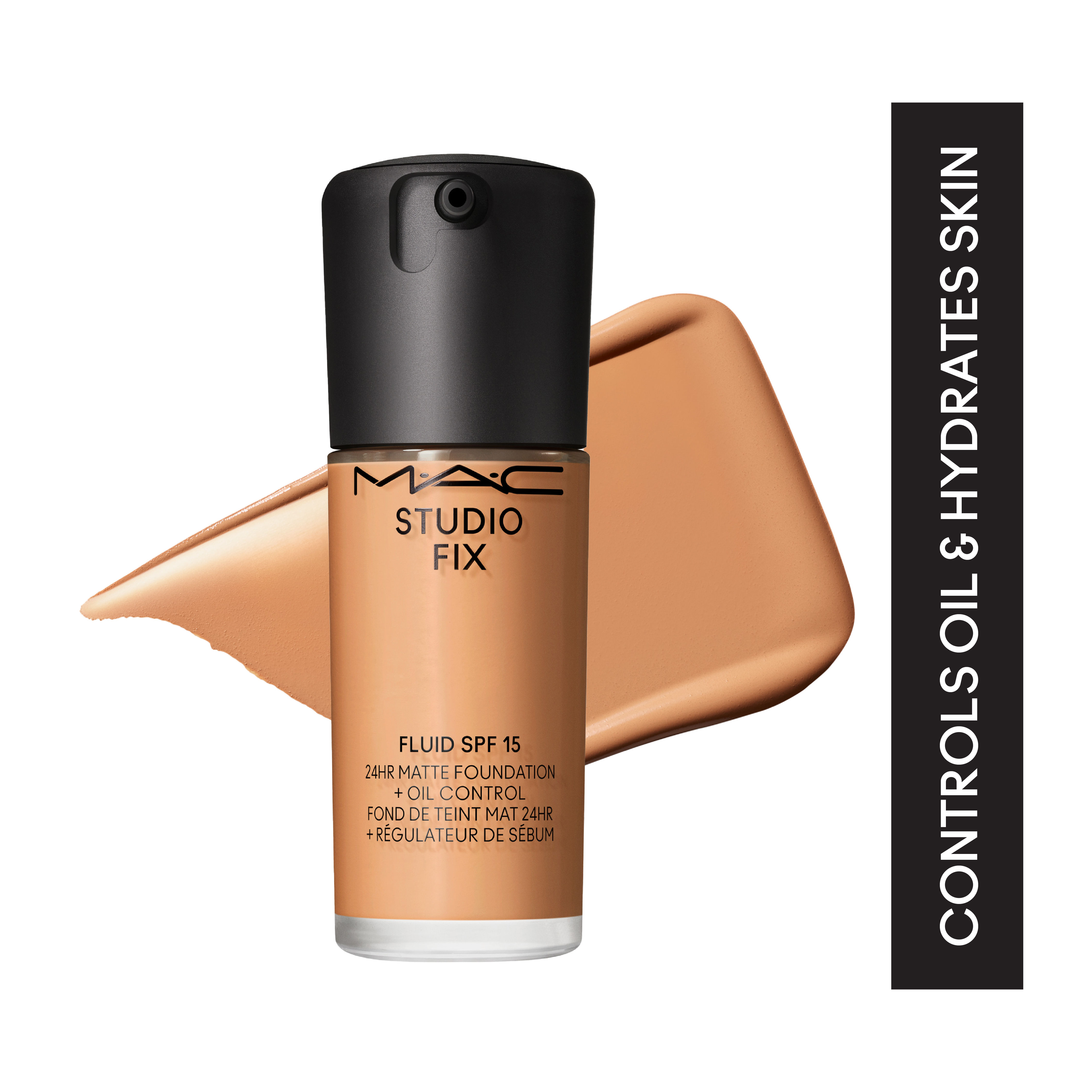 M.A.C Studio Fix Fluid SPF 15 Soft Matte Foundation With Hyaluronic Acid - NC41