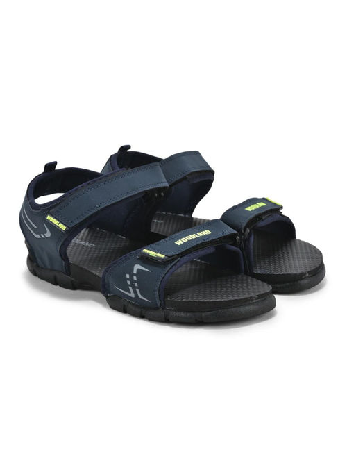 WOODLAND Men Navy Blue Sports Sandals