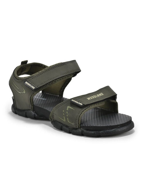 WOODLAND Men Olive Sports Sandals