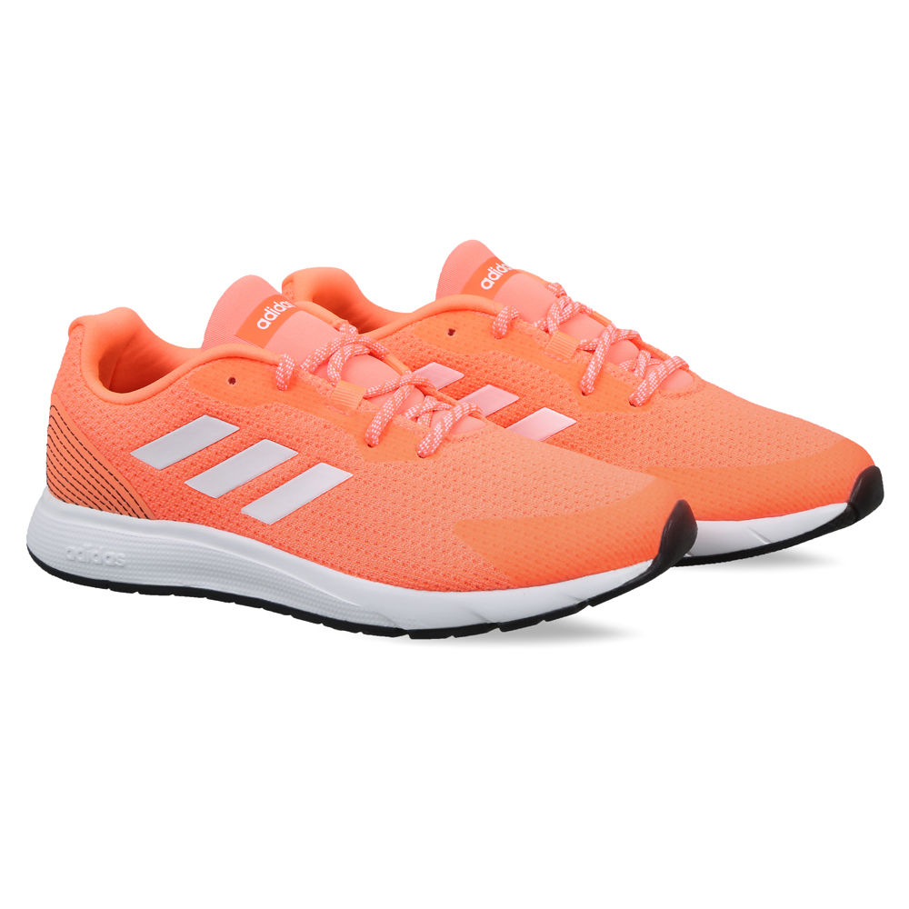 Adidas orange 2025 casual shoes