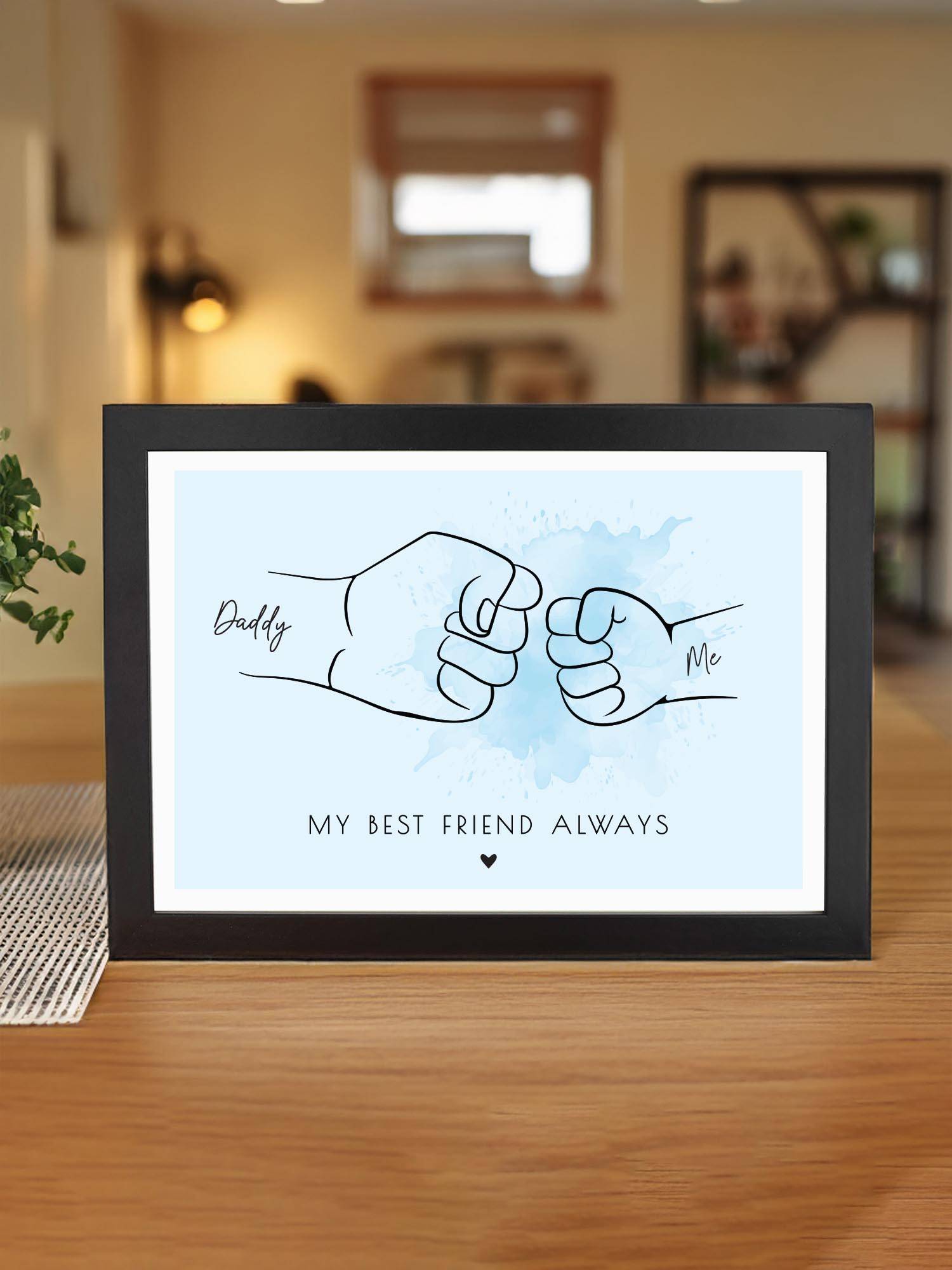 THE ZAPPY BOX Fist Bump With Dad Frame