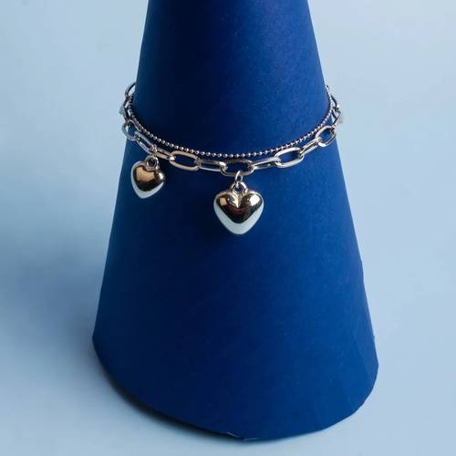 "Special Social Worker" Thank You Card & Wish Bracelet Gift Set With Cute Heart Charm 10 thumbnail image