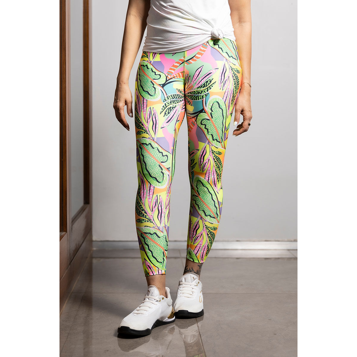 Colorful Patterned Leggings - Saman Butik | Shop Online