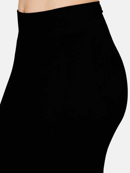 Buy Zivame Black Polyamide Mermaid Saree Shapewear for Women