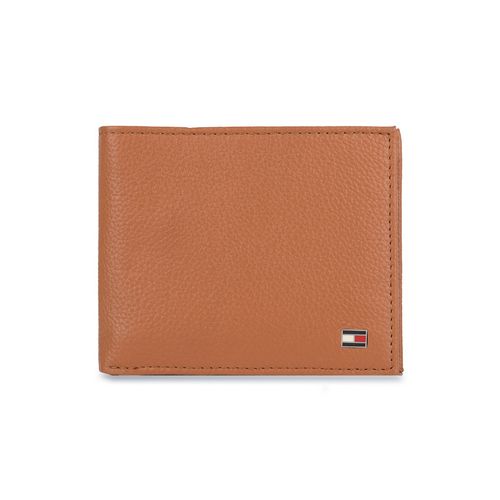 Tan tommy hilfiger wallet clearance