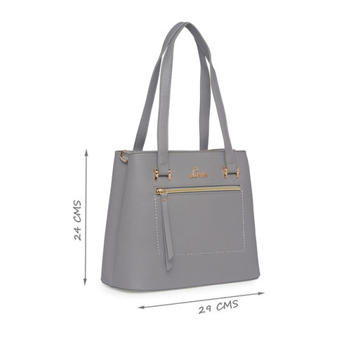 Buy Lavie Chandra Women's Compartment Medium Satchel Handbag (Lt