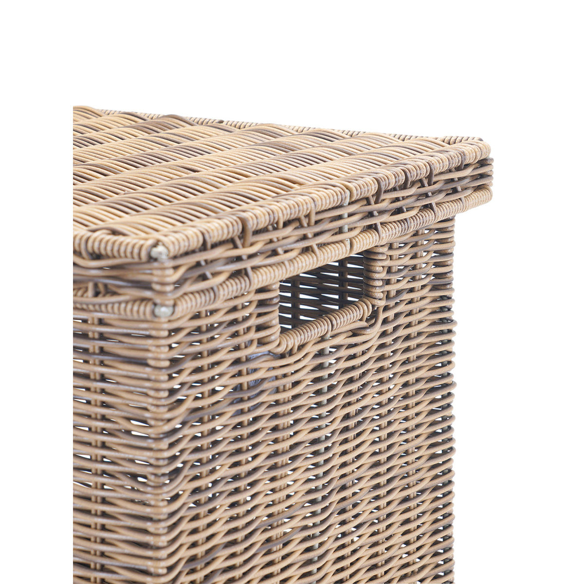 Pure Home + Living Natural Heather Wicker Letter File Box with Lid Buy