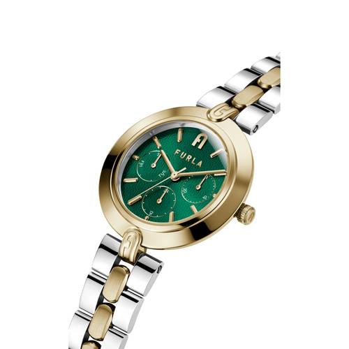 Buy Furla Analog Multifunction Green Dial Women Watch  display picture 1