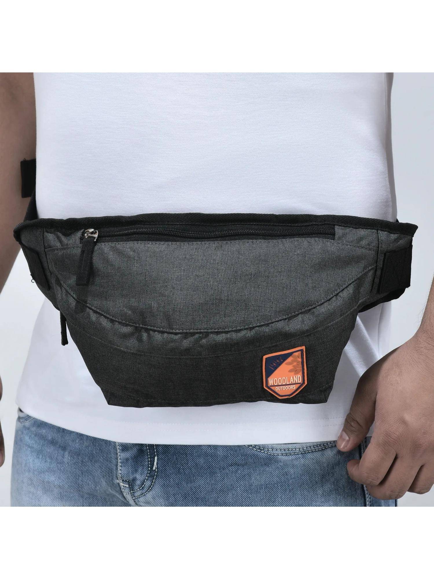 WOODLAND Grey Travel Organizer Belt Bag