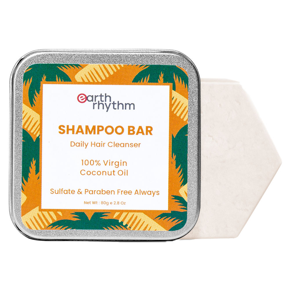 Earth Rhythm 100 Virgin Coconut Oil Shampoo Bar with Tin Buy Earth Rhythm 100 Virgin Coconut