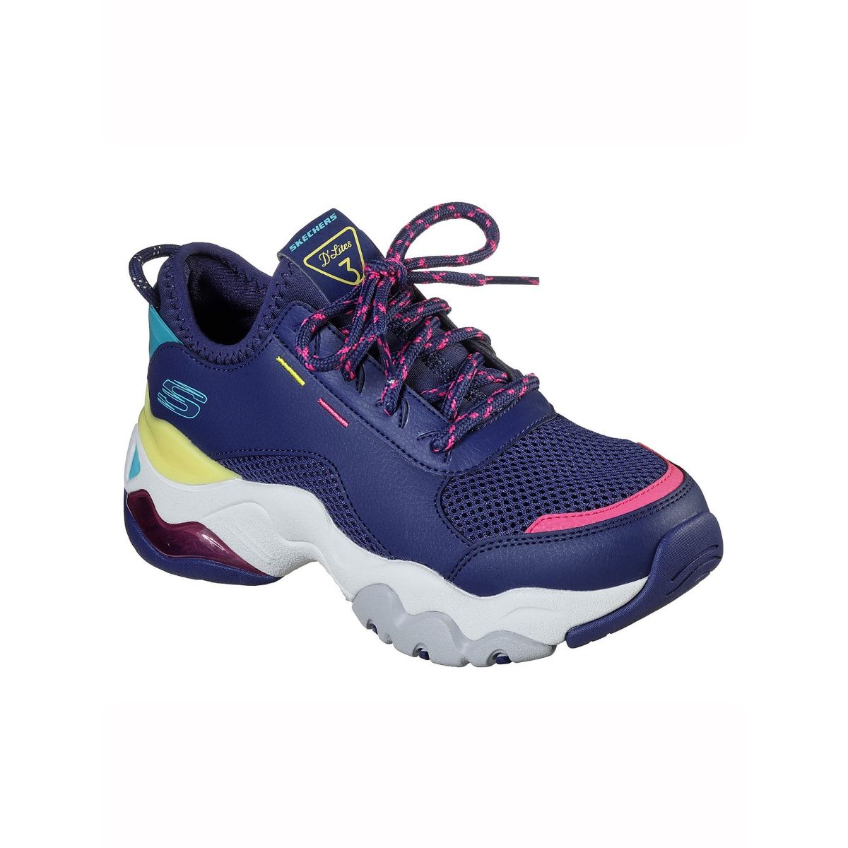 Skechers d'lites hot sale 3 navy