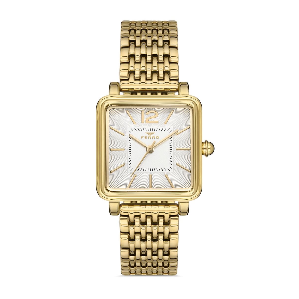 Buy Ferro Sorrento Analog Silver Square Dial Womens Watch - FL21230A-B ...