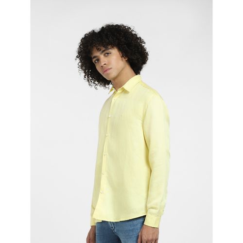 solid yellow shirt