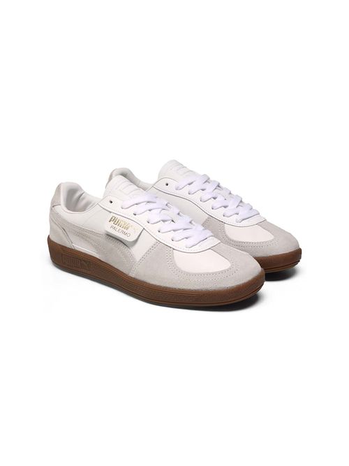 adidas gazelle silver green womens Puma PUMA PALERMO POP Toasted-Almond [403257-04] main image 0