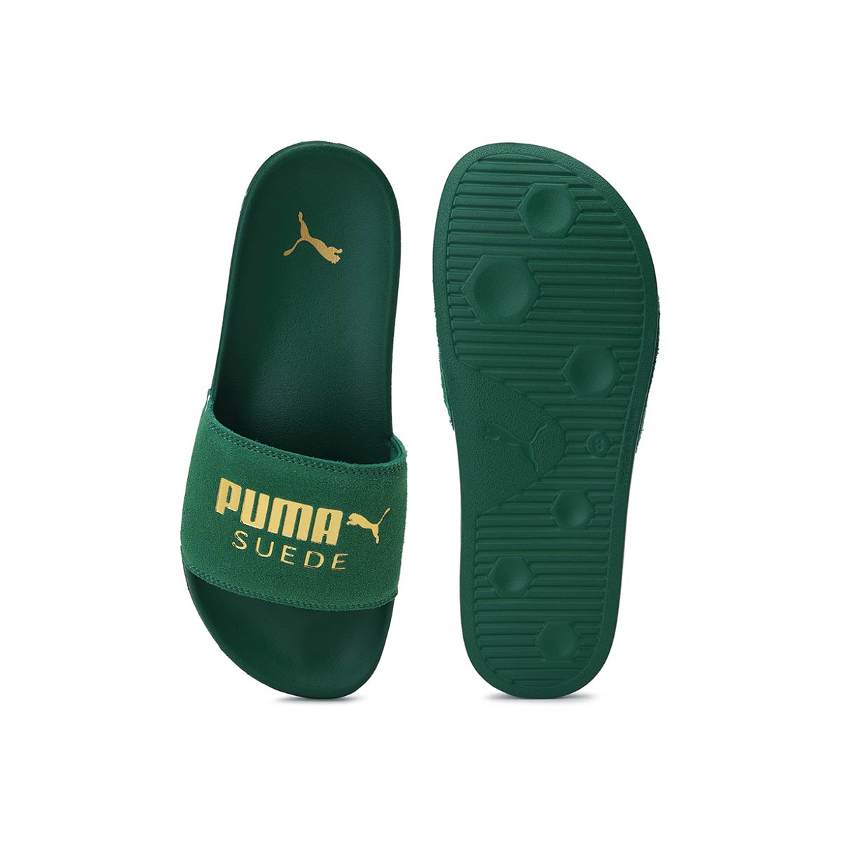 Suede puma outlet slides