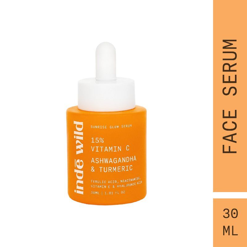 inde wild 15% Vitamin C + 1% Turmeric Glow AM Serum