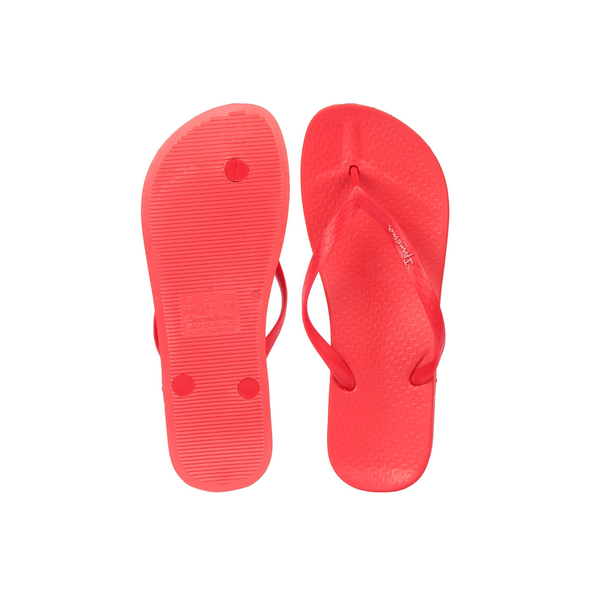 Ipanema red 2025 flip flops