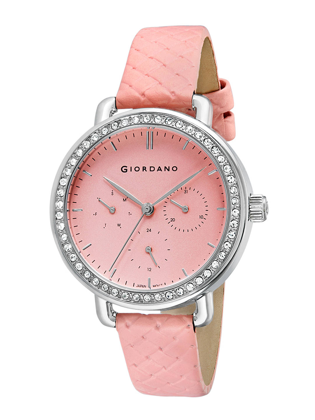 Giordano Analog Pink Dial Women's Watch (2938-01)
