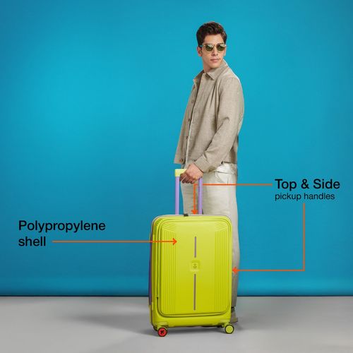 Nasher Miles Pretty Hard Shell Suitcases Nasher Miles Unisex Green