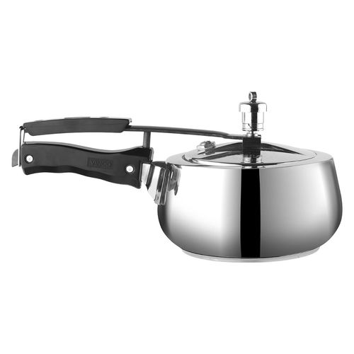  Vinod Pressure Cooker Stainless Steel – Glass Lid