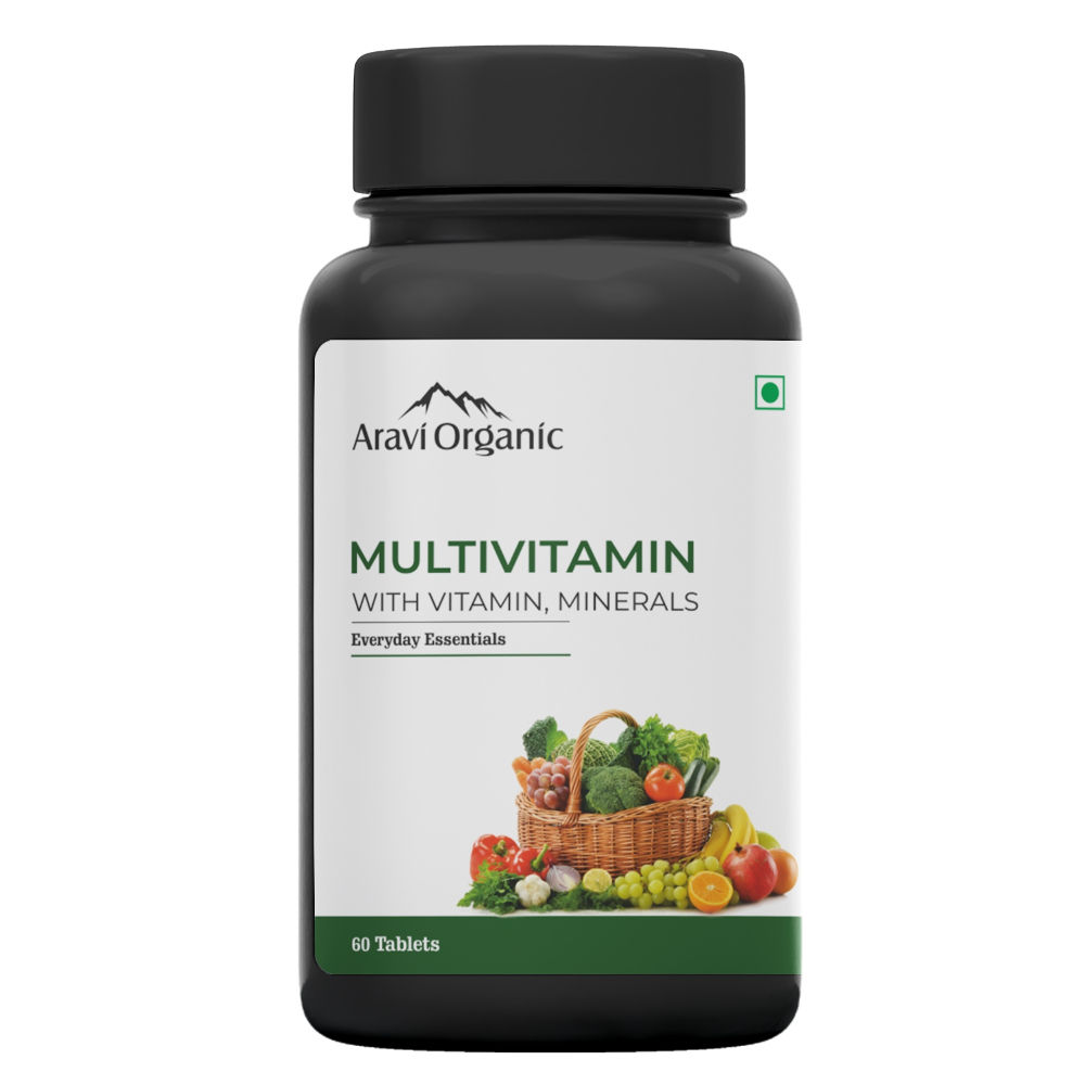 Aravi Organic Daily Multivitamin with Vitamins & Minerals