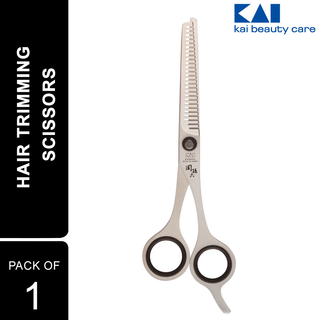 Kai 000HC1819 Seki Magoroku Hair Trimming Scissors With Comb