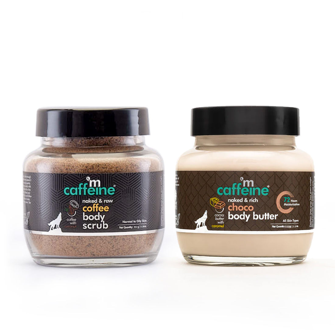 MCaffeine Body Polishing Kit Exfoliation, Tan Removal