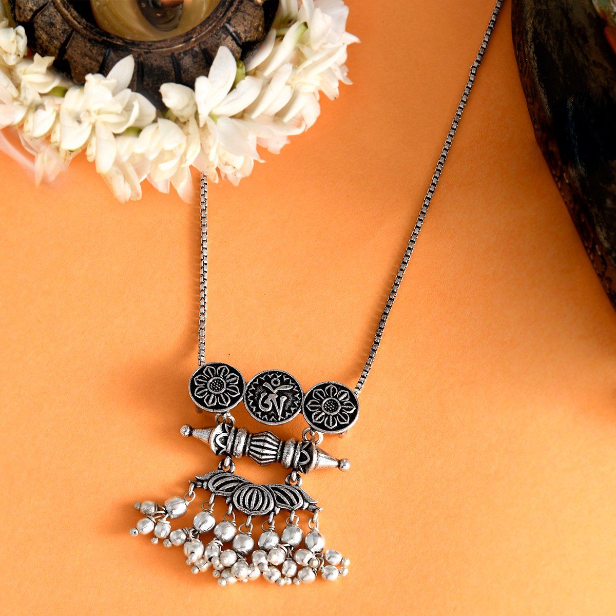 Voylla Bodhi Tashi Pendant Buy Voylla Bodhi Tashi Pendant Online at