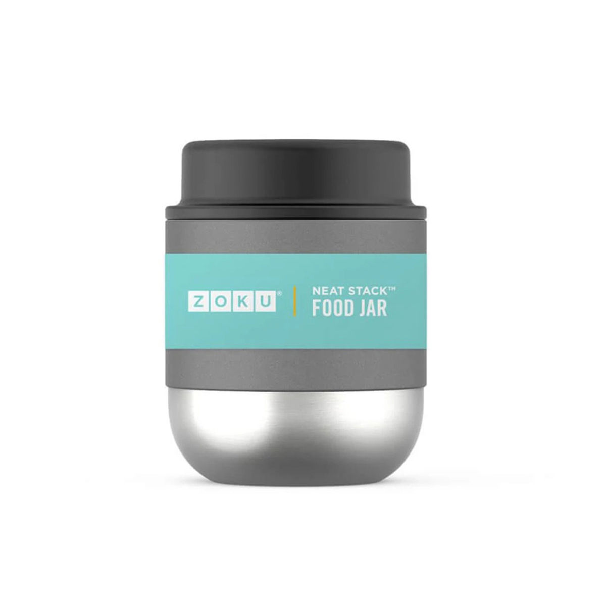 Zoku 296ml Stainless Steel Food Jar, Grey Buy Zoku 296ml Stainless Steel Food Jar, Grey Online
